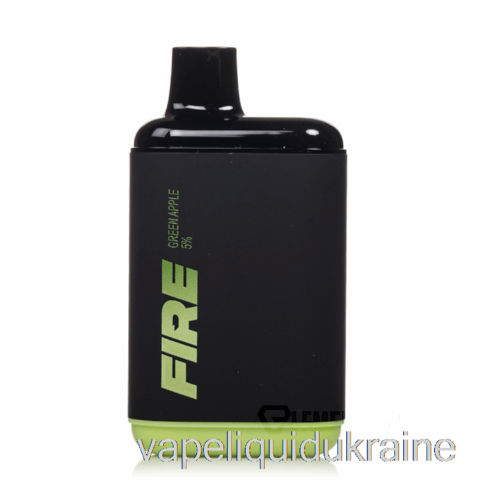 Vape Ukraine Fire XL 6000 Disposable Green Apple